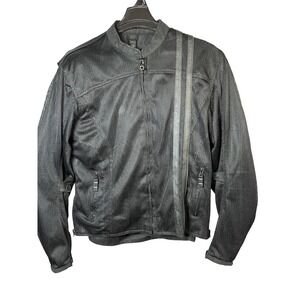 Highway 21 Mesh Armoured Summer Riding Motorcycle Jacket Mens LG
